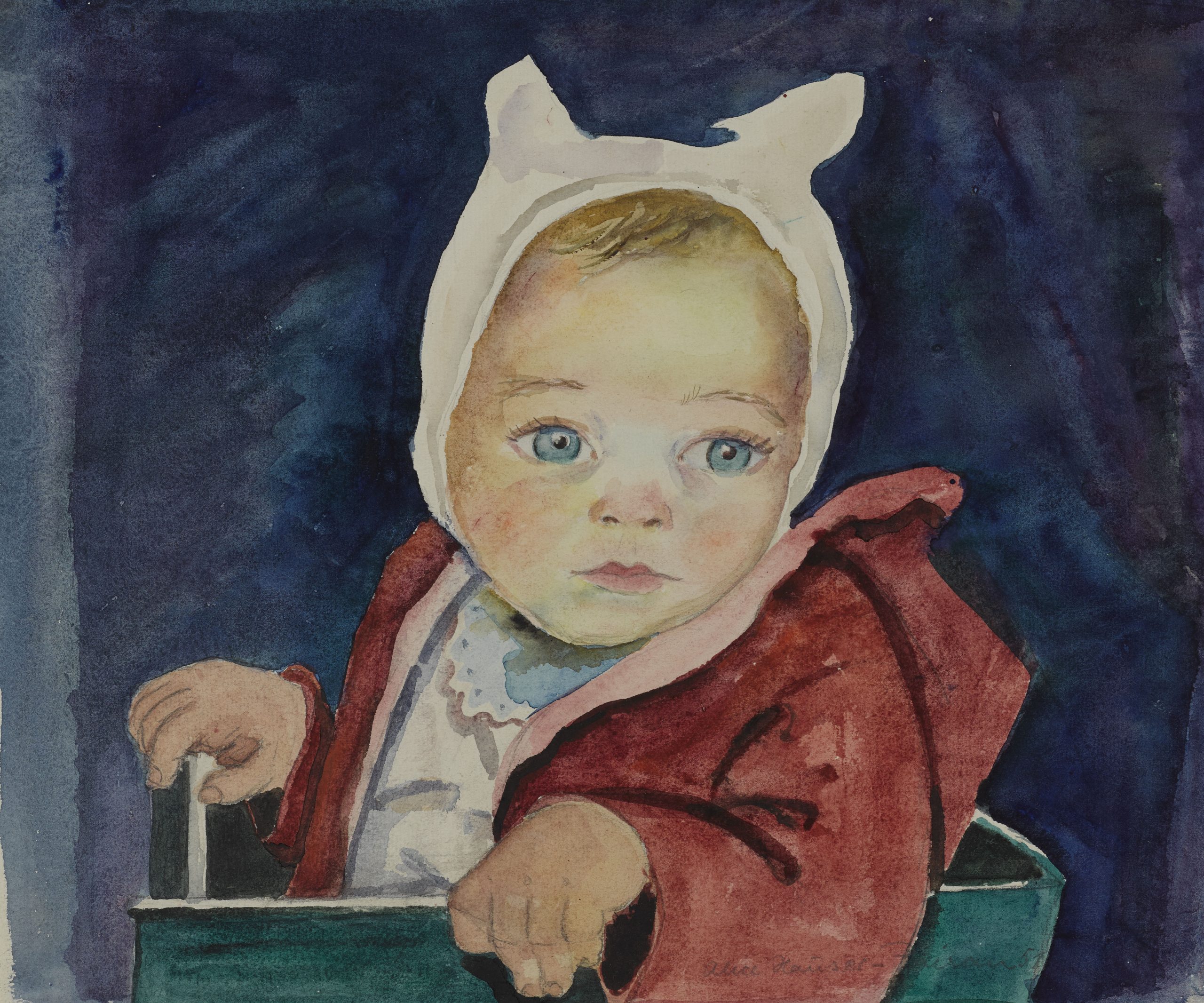 Luzie 1951 37x29 Aquarelle