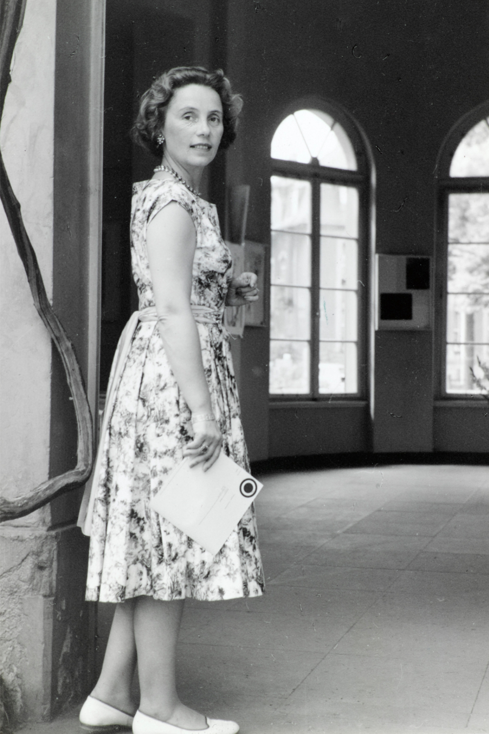 Exhibition in the Nebbinian Gardenhouse, Frankfurt am Main, 1958, Alice Pairan